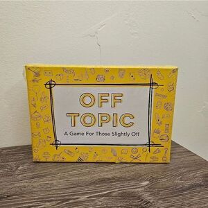 Leemann Off Topic A Game For Those Slightly Off Adult Board Game